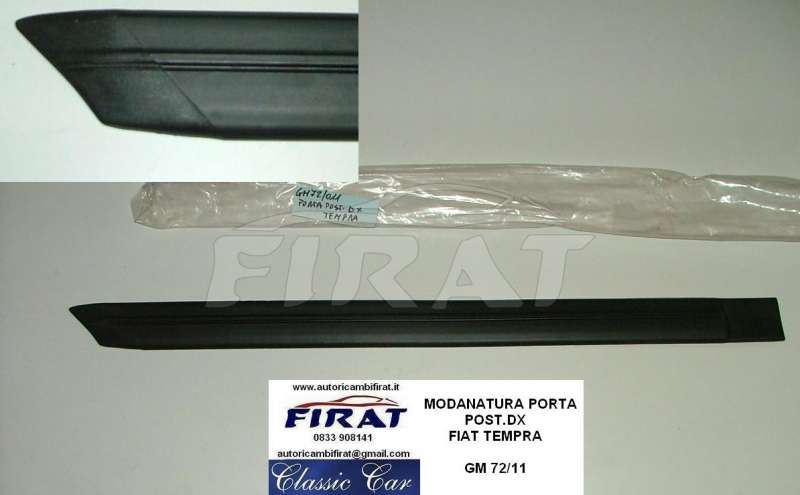 MODANATURA PORTA FIAT TEMPRA POST.DX